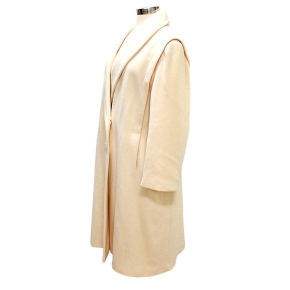 Vintage Forecaster of Boston Cream Wool-blend Long Pea Coat - Picture 6 of 13